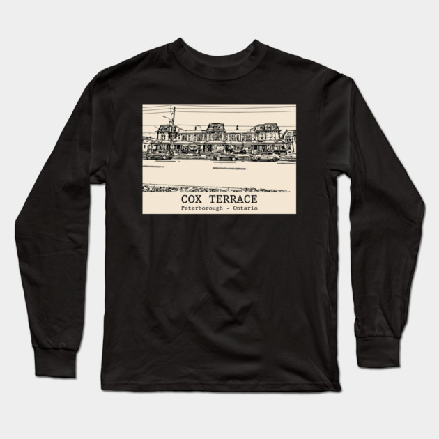 Cox Terrace - Peterborough ON Long Sleeve T-Shirt by Lakeric