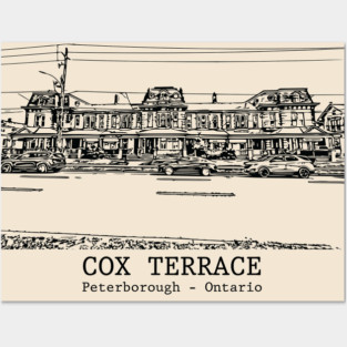 Cox Terrace - Peterborough ON Posters and Art
