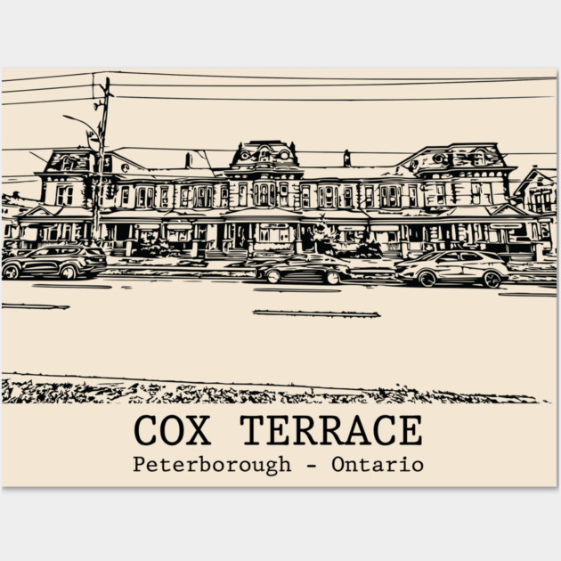 Cox Terrace - Peterborough ON Wall Art by Lakeric