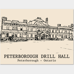 Peterborough Drill Hall - Ontario Posters and Art