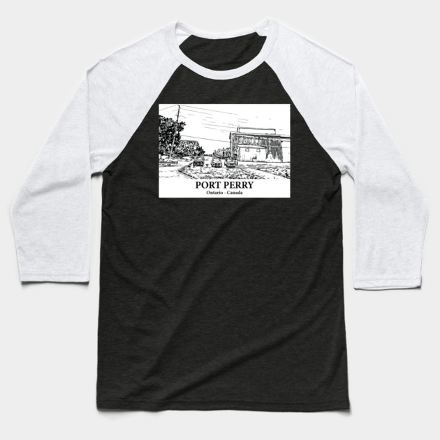 Port Perry - Ontario Baseball T-Shirt by Lakeric