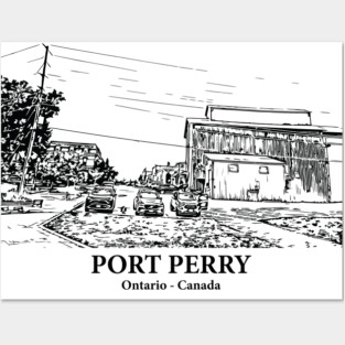 Port Perry - Ontario Posters and Art