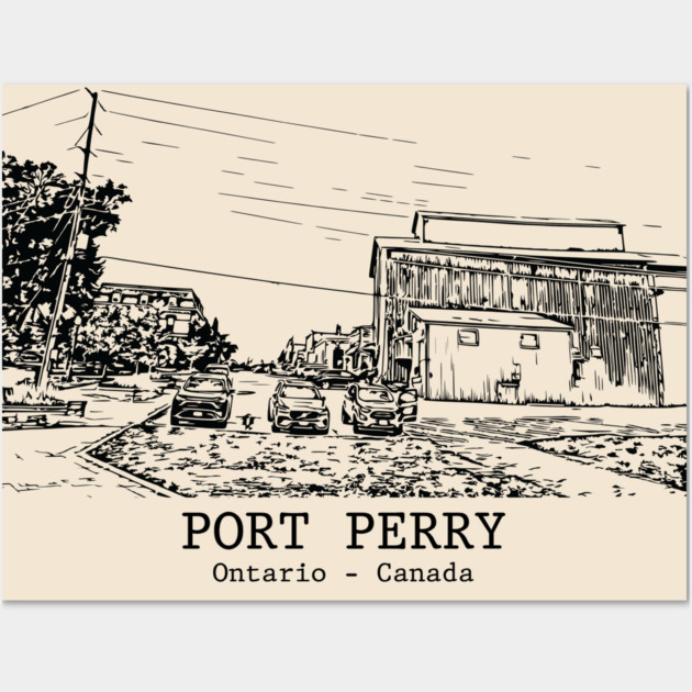 Port Perry - Ontario Wall Art by Lakeric