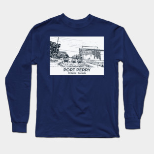 Port Perry - Ontario Long Sleeve T-Shirt