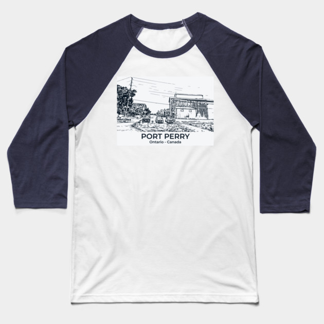 Port Perry - Ontario Baseball T-Shirt by Lakeric