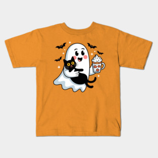 Halloween-Cat Kids T-Shirt