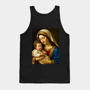 Virgin Mary and Christ Child Tank Top