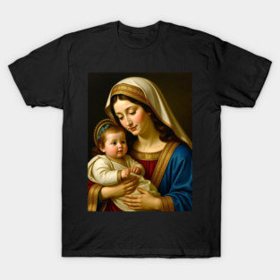 Virgin Mary and Christ Child T-Shirt