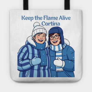 Keep the Flame Alive (TM) Winter Games 2026 Cortina Tote