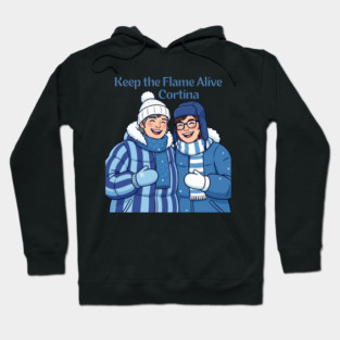 Keep the Flame Alive (TM) Winter Games 2026 Cortina Hoodie
