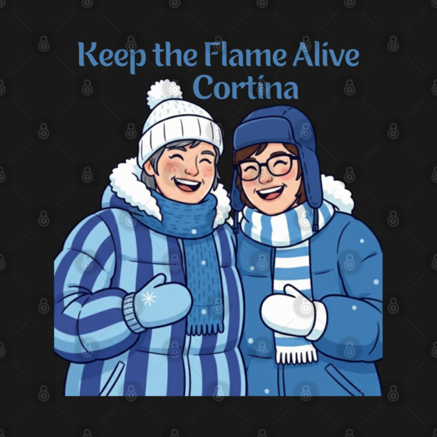Keep the Flame Alive (TM) Winter Games 2026 Cortina by Keep the Flame Alive