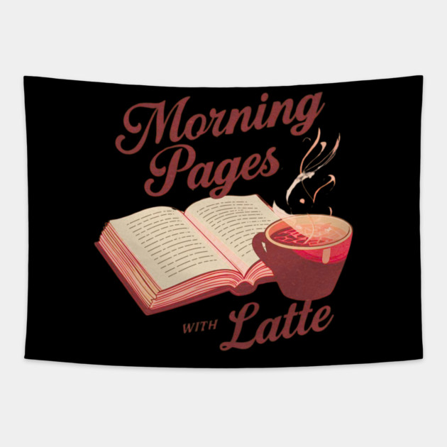 Morning Pages with Latte Tapestry by SR8891