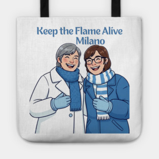 Keep the Flame Alive (TM) Winter Games 2026 Milano Tote