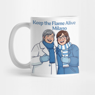 Keep the Flame Alive (TM) Winter Games 2026 Milano Mug