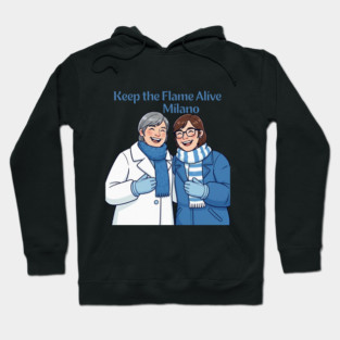 Keep the Flame Alive (TM) Winter Games 2026 Milano Hoodie