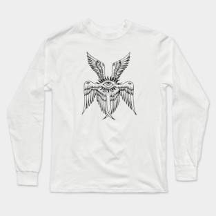 Seraphim (Black line) Long Sleeve T-Shirt