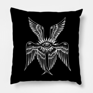 Seraphim (Black line) Pillow