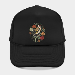 Botanical European Goldfinch Hat
