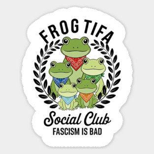 Portland-Frog-Protest Sticker