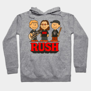 Rush Band Charlie Brown Mashup (BRIGHT) Hoodie