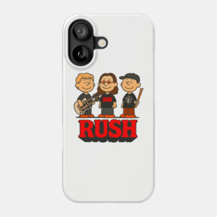Rush Band Charlie Brown Mashup (BRIGHT) Phone Case