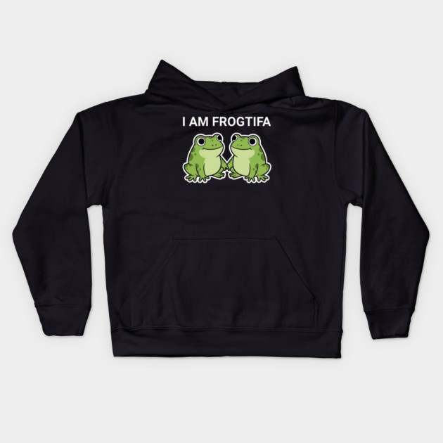 I Am Frogtifa – Funny Frog Meme Protest Parody Kids Hoodie by ArtistTee ⭐⭐⭐⭐⭐