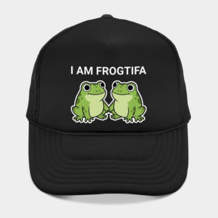 I Am Frogtifa – Funny Frog Meme Protest Parody Hat
