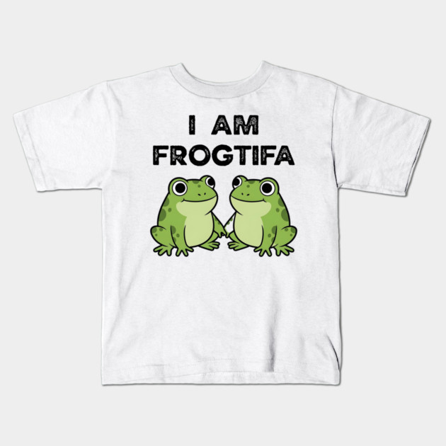 I AM FROGTIFA - Frog Meme Protest Parody Kids T-Shirt by ArtistTee ⭐⭐⭐⭐⭐