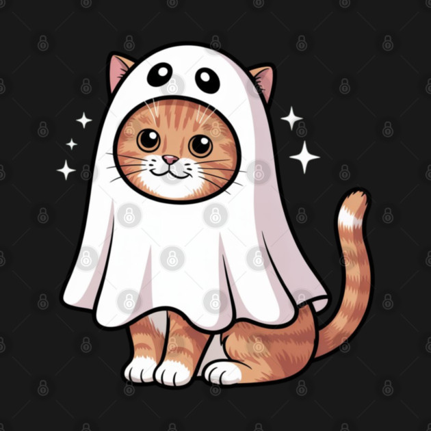 Halloween-Cat by Creatifly Graphic Tees