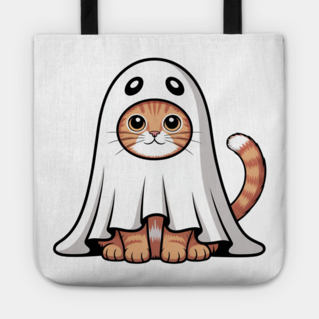 Halloween-Cat Tote by Creatifly Graphic Tees