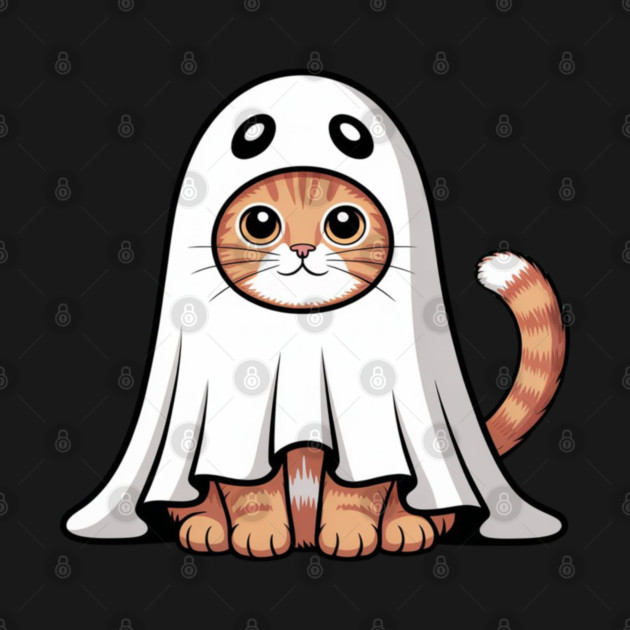 Halloween-Cat by Creatifly Graphic Tees