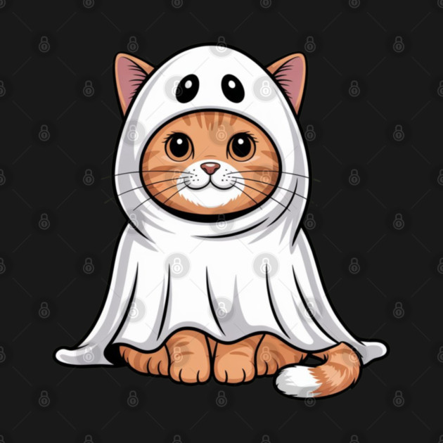 Halloween-Cat by Creatifly Graphic Tees