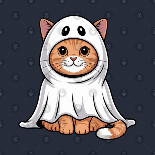 Halloween-Cat by Creatifly Graphic Tees