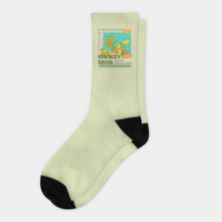 smokey the bear resist Socks