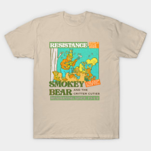 smokey the bear resist T-Shirt