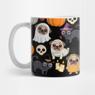 Halloween-Pug Mug