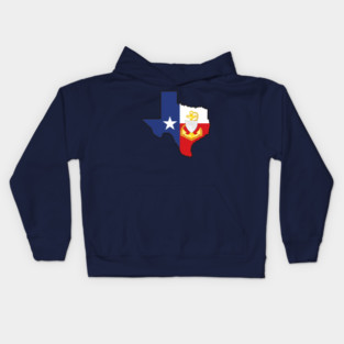 Coast Guard Texas Chief Kids Hoodie