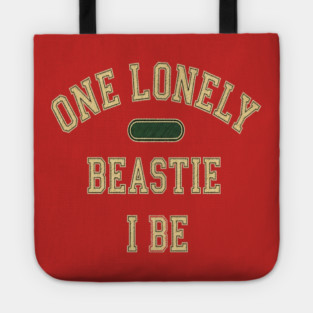 Beastie I Be Tee - One Lonely Monster Humorous Apparel Tote