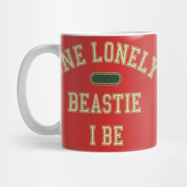 Beastie I Be Tee - One Lonely Monster Humorous Apparel by OUTFITPAW