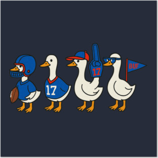 Buffalo-bills Silly Goose Mafia Go Bills Posters and Art