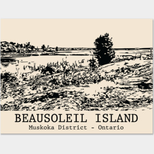 Beausoleil Island - Muskoka ON Posters and Art