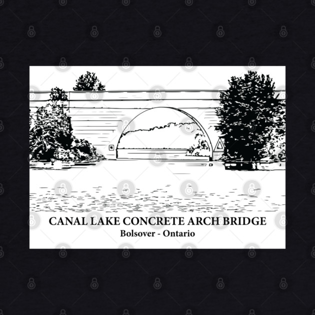 Canal Lake Concrete Arch Bridge - Bolsover ON by Lakeric