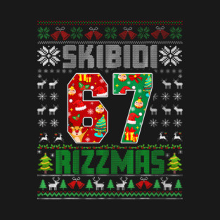 Skibidi Six Seven Rizzmas Funny Christmas 2025 Meme 67