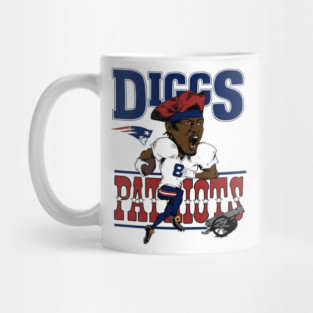 Stefon Diggs Patriots Parody Shirt – Funny NFL Meme Fan Design Mug