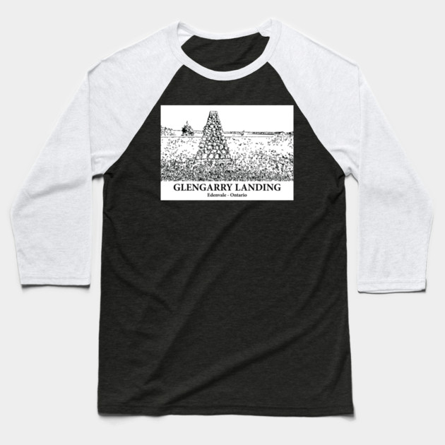 Glengarry Landing - Edenvale ON Baseball T-Shirt by Lakeric
