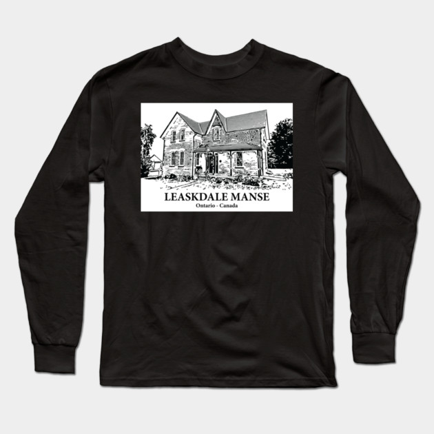 Leaskdale Manse - Ontario Long Sleeve T-Shirt by Lakeric