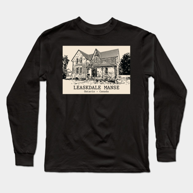 Leaskdale Manse - Ontario Long Sleeve T-Shirt by Lakeric