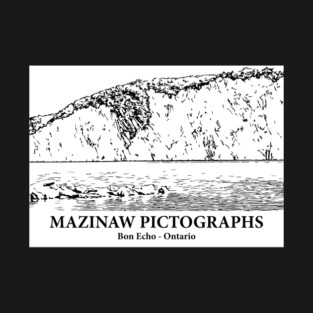 Mazinaw Pictographs - Bon Echo ON T-Shirt