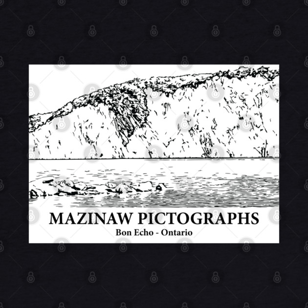 Mazinaw Pictographs - Bon Echo ON by Lakeric