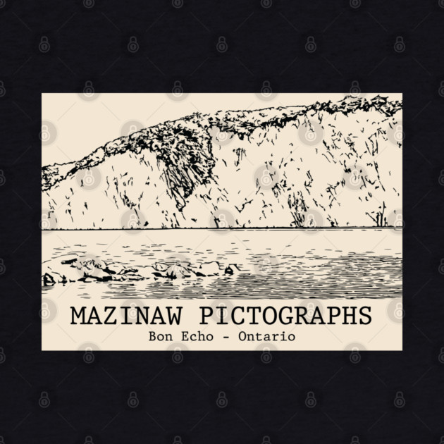 Mazinaw Pictographs - Bon Echo ON by Lakeric